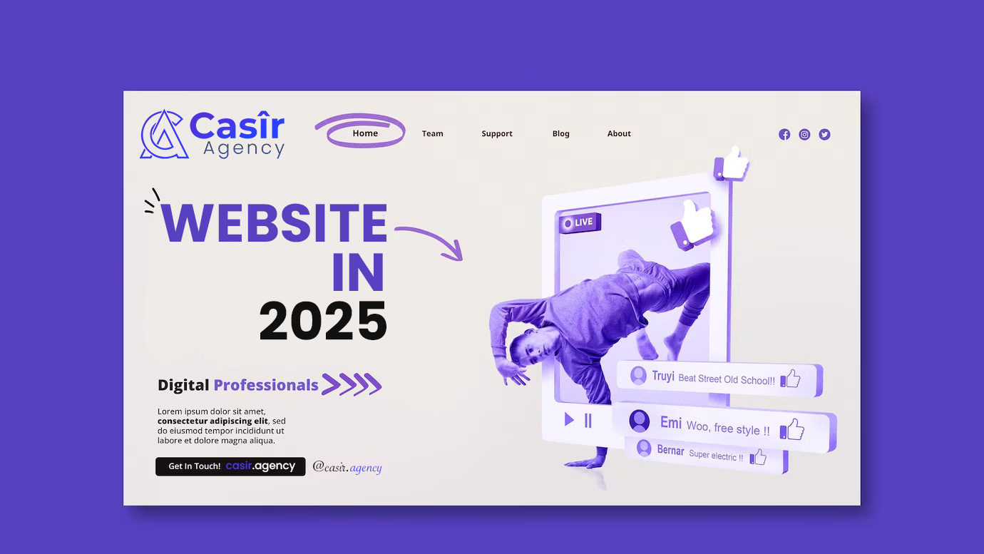 Ce trebuie să conțină un website modern în 2025