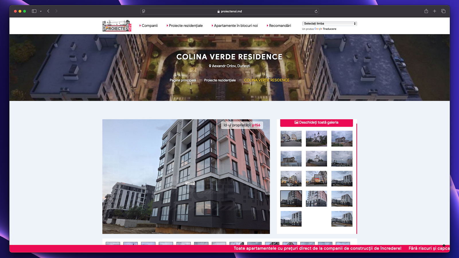Proiecte Noi - Apartamente în Blocuri Noi - 1