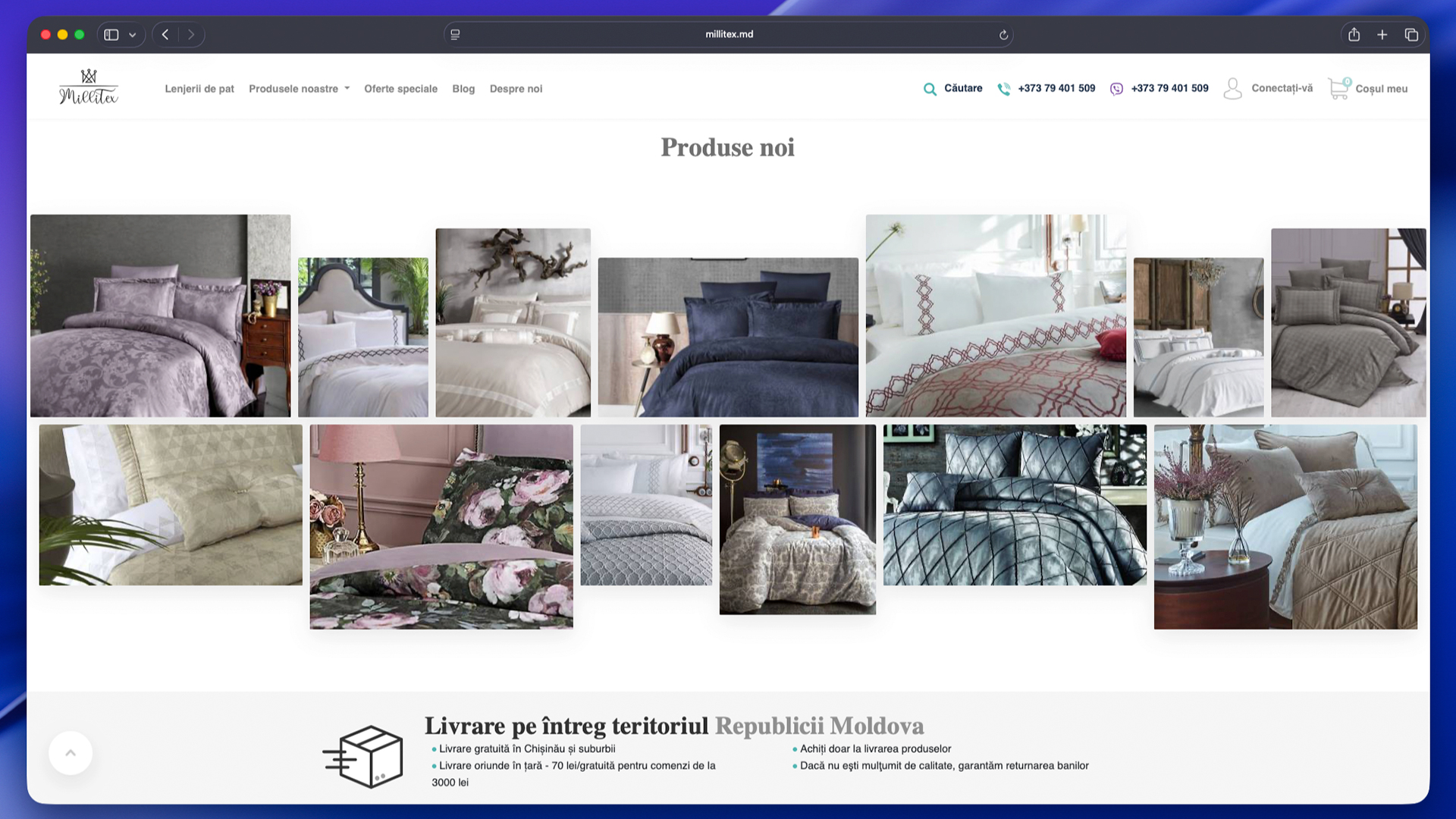 Millitex – Producător de confecții textile și lenjerii de pat din Moldova - 2